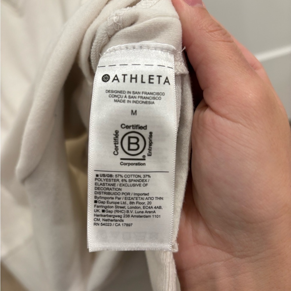 Athleta Retroterry Vneck Sweatshirt - Picture 4 of 8